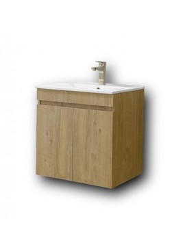 Πάγκος OMEGA BEIGE OAK 65 3BOM065BON 61x44x60, Νιπτήρας 65x45  3BOM065BON
