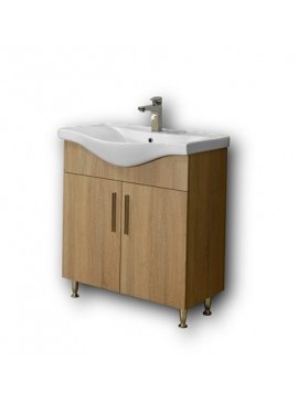 Πάγκος SIENA SONOMA 75 3BSI075SN0 72x34x83cm, Νιπτήρας 75x46cm  3BSI075SN0