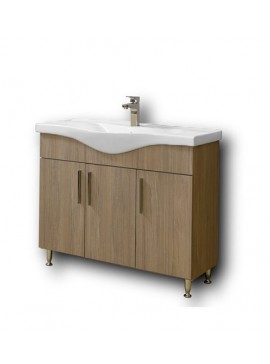 Πάγκος SIENA HARMONY NEW 100 3BSI100HN0 96x34x83cm, Νιπτήρας 100x46cm  3BSI100HN0