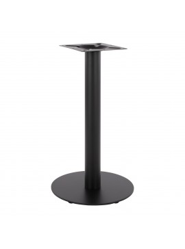 ΒΑΣΗ ΜΕΤΑΛΛΙΚΗ ΜΑΥΡΗ ΜΑΤ Φ40Χ72εκ. HM437