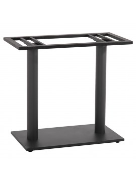 Intrahome ΒΑΣΗ ΤΡΑΠΕΖΙΟΥ ΜΕΤΑΛΛΙΚΗ ΔΙΠΛΗ ΓΚΡΙ ΜΑΤ ΜΕ ΡΕΓΟΥΛΑΤΟΡΟΥΣ .20 70Χ40Χ72Υεκ. intraho-1700485