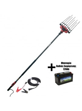 Ελαιοραβδιστικό Blue Bird EGEO 22-50 12V Μπαταρίας Ιταλίας Καρμπονικό KIDO-
090/650A