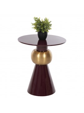 Intrahome ΒΟΗΘΗΤΙΚΟ ΤΡΑΠΕΖΑΚΙ PCASABLANCACASABLANCALTCASABLANCAINCASABLANCA .06 ΜΕΤΑΛΛΟ ΣΕ ΜΠΟΡΝΤΟ-ΧΡΥΣΟ Φ46x51,5Υεκ. intraho-1647125