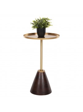 Intrahome ΒΟΗΘΗΤΙΚΟ ΤΡΑΠΕΖΑΚΙ KCASABLANCAPCASABLANCALTCASABLANCAIOKYOR ΞΥΛΟ MCASABLANCANGO ΣΕ ΚΑΡΥΔΙ-ΜΕΤΑΛΛΟ ΧΡΥΣΟ Φ38x62Υεκ intraho-1646460