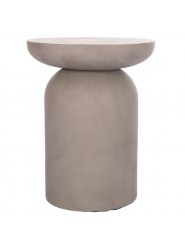 ΒΟΗΘΗΤΙΚΟ ΤΡΑΠΕΖΙ ANNA HM18160.03 FIBER CEMENT ΣΕ ΓΚΡΙ--Φ60x76Υεκ.