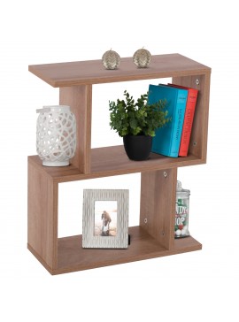 ΒΟΗΘΗΤΙΚΟ ΤΡΑΠΕΖΙ ΜΕ ΡΑΦΙΑ AMEER ΜΕΛΑΜΙΝΗ ΣΕ OLIVE GREY ΧΡΩΜΑ HM8881.12 50x17x56Υεκ.