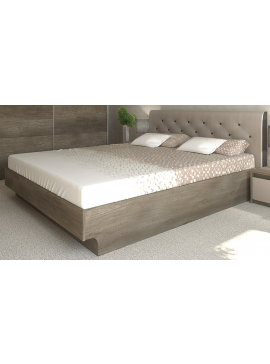 Κρεβάτι ξύλινο με δερμάτινη/ύφασμα BREEZE 180x190 DIOMMI 45-014  DIOMMI45-014