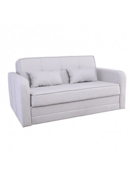 WOODWELL Ε9935,1CAMAL Καναπές – Κρεβάτι με Αποθηκευτικό Χώρο, 2Θέσιος Ύφασμα Γκρι Ανοιχτό Sofa:171x115x90 Bed:144x195cm Ε9935,1