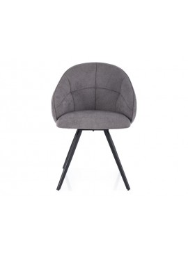 KRZESŁO CAPRI VARDO CZARNY STELAŻ / SZARY 11 DIOMMI-80-3570