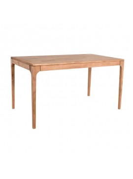 WOODWELL CARTER Τραπέζι Τραπεζαρίας, Απόχρωση Φυσικό  140x80x75cm Ε7671,2