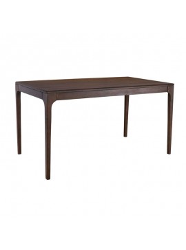 WOODWELL CARTER Τραπέζι Τραπεζαρίας, Απόχρωση Καρυδί  140x80x75cm Ε7671,1