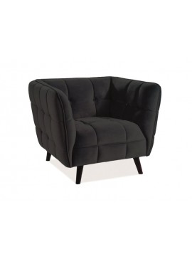 Πολυθρόνα  Castello 1 85 x 92 x 78 Μαύρο DIOMMI CASTELLO1V19 DIOMMI-80-1576