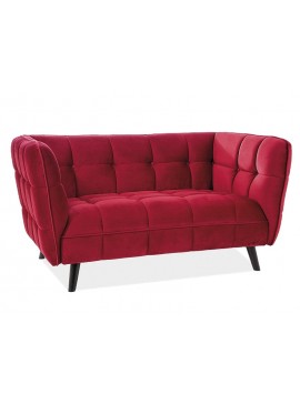 ΚΑΝΑΠΕ CASTELLO 2 VELVET Βουργουνδί BLUVEL 59 / WENGE DIOMMI CASTELLO2V59 DIOMMI-80-1789