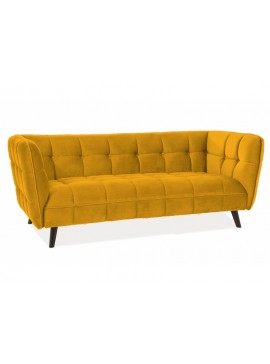 ΚΑΝΑΠΕ CASTELLO 3 VELVET CURRY BLUVEL 68 / WENGE DIOMMI CASTELLO3V68 DIOMMI-80-1692