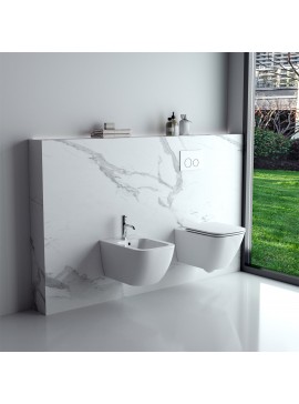 KARAG  NEW  LEGEND Λεκάνη αναρτώμενη rimless με κάλυμμα NEW LEGEND CH10100 KARAG KARAG-5206836654683