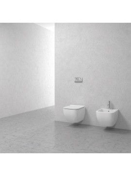 KARAG  LEGEND Λεκάνη αναρτώμενη rimless με κάλυμμα LEGEND CH 10100 KARAG KARAG-5206836600314