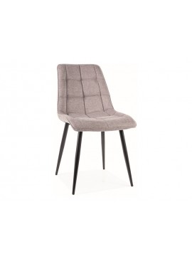 KRZESŁO CHIC BREGO CZARNY STELAŻ / SZARY 07 DIOMMI-80-3248
