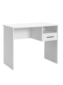Lh-homefurniture Γραφείο White Λευκό 90x75x52cm AD_CMS-105-BB-1