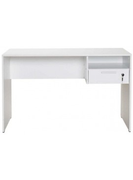 Lh-homefurniture Γραφείο Concept Λευκό 120x75x60cm AD_CMS-510-DD-1