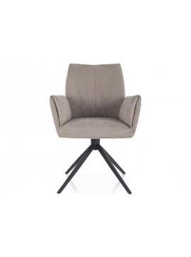 KRZESŁO COCO II VARDO CZARNY STELAŻ / BEŻ 34 DIOMMI-80-3605