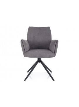 KRZESŁO COCO II VARDO CZARNY STELAŻ / SZARY 11 DIOMMI-80-3550