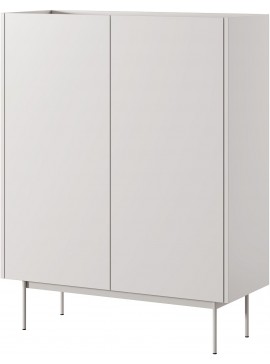 Lh-homefurniture Μπουφές "Color" Cashmere + Φυσικό  97x122x37cm P_CLR_SV_CH