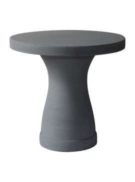 WOODWELL CONCRETE Τραπέζι Cement Grey Φ80cm H.75cm Ε6206