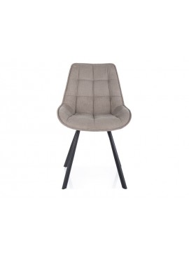 KRZESŁO CORSO VARDO CZARNY STELAŻ / BEIGE 34 DIOMMI-80-3565