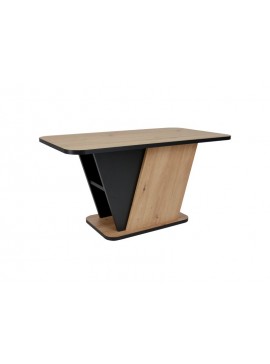 ŁAWA CROCUS DĄB ARTISAN / CZARNY 90X50 DIOMMI-80-3546