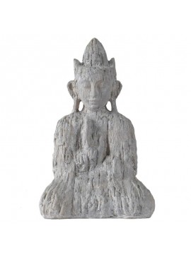 Artekko Buddha Διακοσμητικός πέτρινος εστεμένος Βούδας 15,5x8x23,5cm Artekko D8576