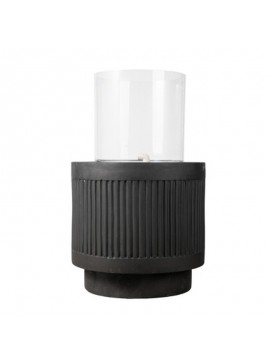 Artekko Fountain Συντριβάνι Τσιμέντο Μαύρο Πολυκαρβονικό (50.8x50.8x49.5)cm Artekko D8840CE-DS