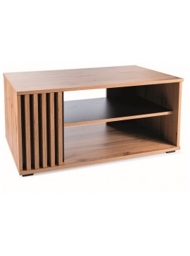 ŁAWA DAFNE DĄB ARTISAN / CZARNY 100X60 DIOMMI-80-3275