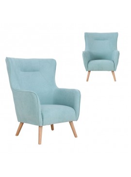 WOODWELL Ε7132,1DALIA Πολυθρόνα - Μπερζέρα Ύφασμα Βεραμάν 77x83x102cm Ε7132,1