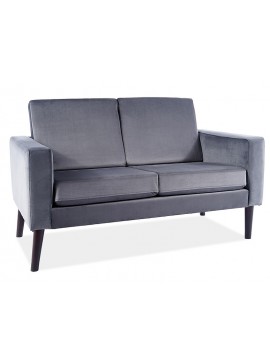 ΚΑΝΑΠΕ DARLA VELVET GRAY BLUVEL 14 / WENGE DIOMMI DARLAVSZW DIOMMI-80-1720