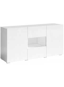 Μπουφές Delos Λευκός 137x69x38cm