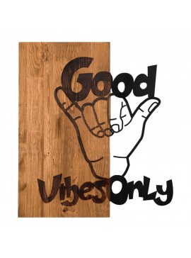 ΔΙΑΚΟΣΜΗΤΙΚΟ ΤΟΙΧΟΥ HM4810-ΜΕΤΑΛΛΟ ΣΕ ΜΑΥΡΟ-ΞΥΛΟ 50x3(βάθος)x58Υεκ.