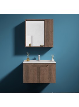 Σετ Επίπλου DIANA 80 cm χρ. Brown Κόντρα Πλακέ Θαλάσσης (Plywood) 9SDIA080BR