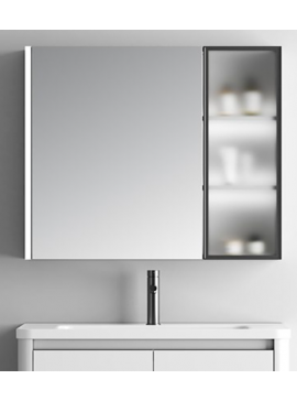 Καθρέφτης DIONE 80cm χρ.WHITE κωδ. 3MDIO80WH