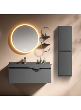 ΣΕΤ ΕΠΙΠΛΟΥ DIVA 100cm PLYWOOD χρ.ANTHRACITE 9SDIV100ANTH