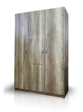 Ντουλάπα 3φυλλη Status 150cm Μ. x 60cm x 240cm Υ.----ΚΩΔ.:10-05-3f