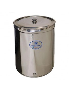 Δοχείο 1000 Λίτρα Πρεσσαριστό ΙΝΟΧ Ιταλίας Με INOX Βρυσάκι KIDO-
77921000