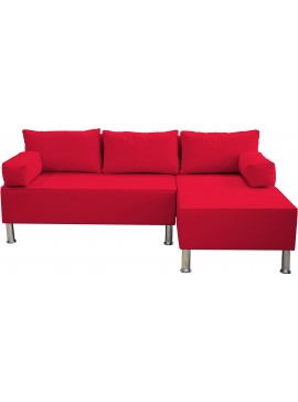 Γωνιακός καναπές Apollo-Kokkino  Μήκος 189.00 Βάθος125.00  Ύψος 76.00  16827579
