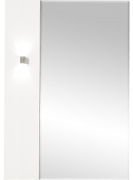  Lh-homefurniture   Καθρέπτης Μελαμίνη, Duett Λευκός με φωτισμό 70x100x3cm  Duett_07-Sm