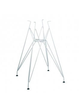 WOODWELL EIFEL Βάση Τραπεζιού Μέταλλο Βαφή Άσπρο (2,60 kg) 50x50x75cm Ε567,2