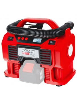 RAIDER R20 Solo Τρόμπα αυτοκινήτου 160PSI επαναφορτιζόμενη 20V RDP-JAC20 089411