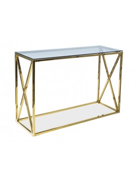 ΚΟΝΣΟΛΑ ELISE C SMOKE GLASS / GOLD 120X40 DIOMMI ELISECZLC DIOMMI-80-1702