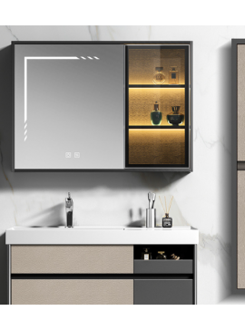 Καθρέφτης ELITE LED 90cm χρ. SMOKE GREY κωδ. 3MELI090SMG