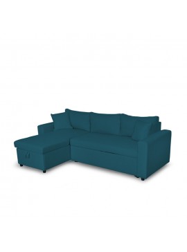 Bluimis ΓΩΝΙΑΚΟΣ ΚΑΝΑΠΕΣ-ΚΡΕΒΑΤΙ ELLIE 1043 IN PETROL BL-400-27-019