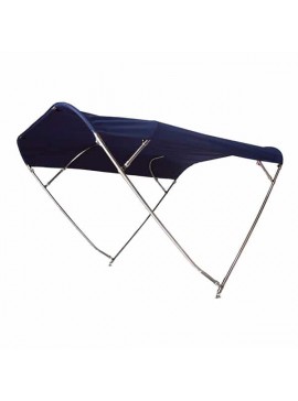 Τέντα INOX 4 Τόξων Μπλέ Π225 x Μ255 x Υ140 FOUR-40541