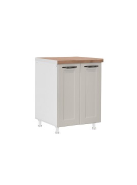 MATIS Επιδαπέδιο ντουλάπι κουζίνας CONTEMPO D60 Άμμου 60x60x85εκ. MATISKD6068